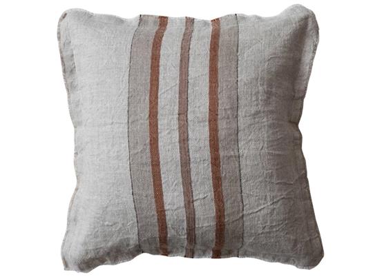 Rustic Country Pillow, Gray