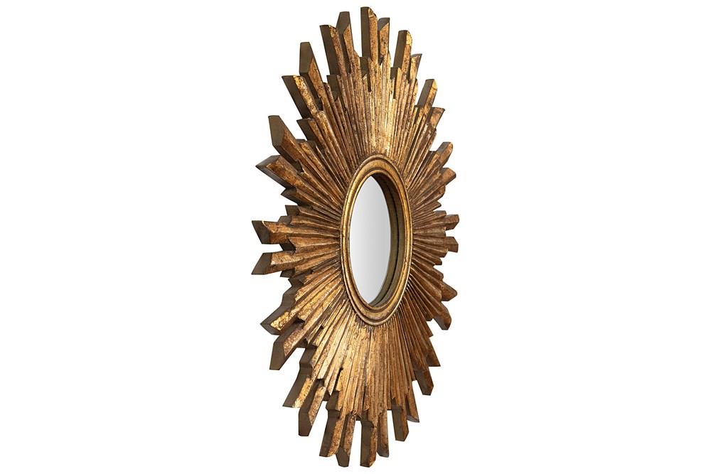 Round Sunburst Mirror