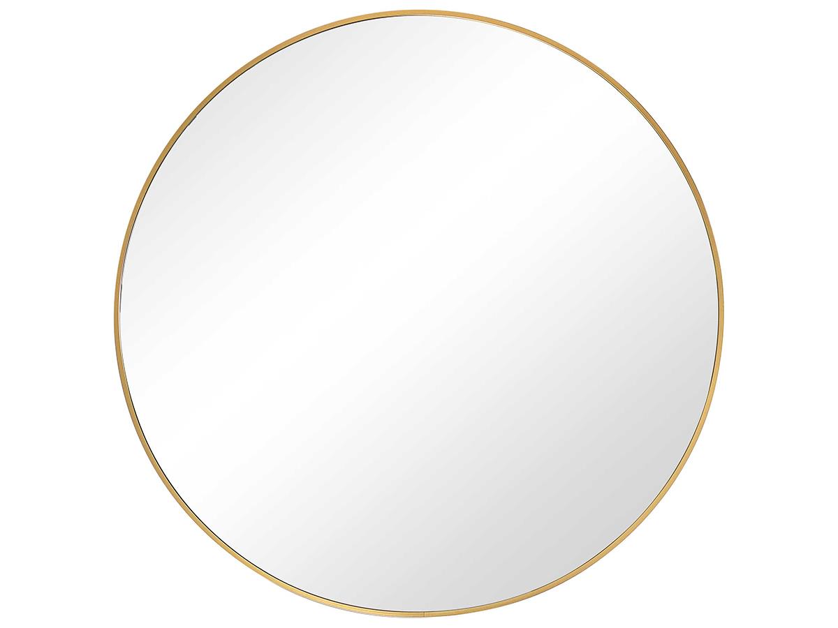 Round Gold Mirror, 34