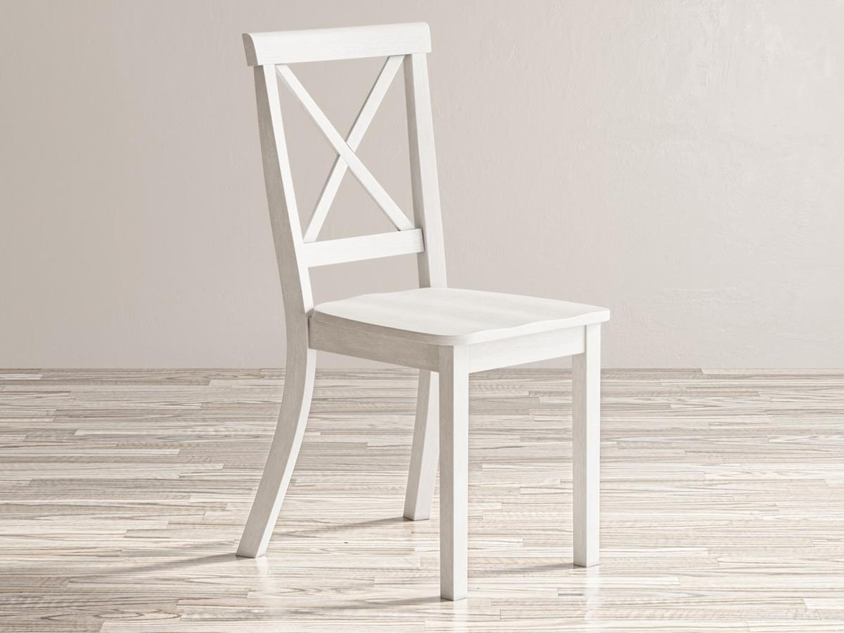 Eastern Tides X-Back Dining Chair, White
