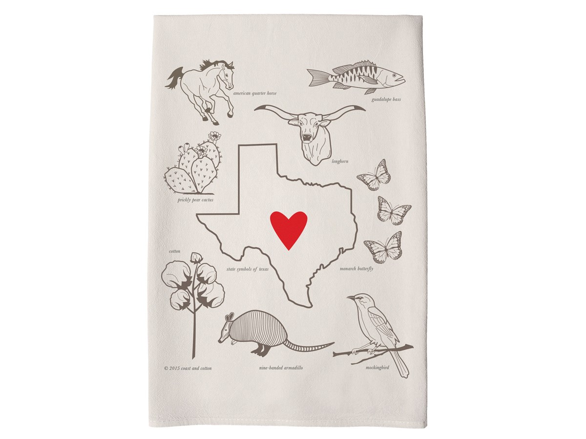 Texas State Hand Towel