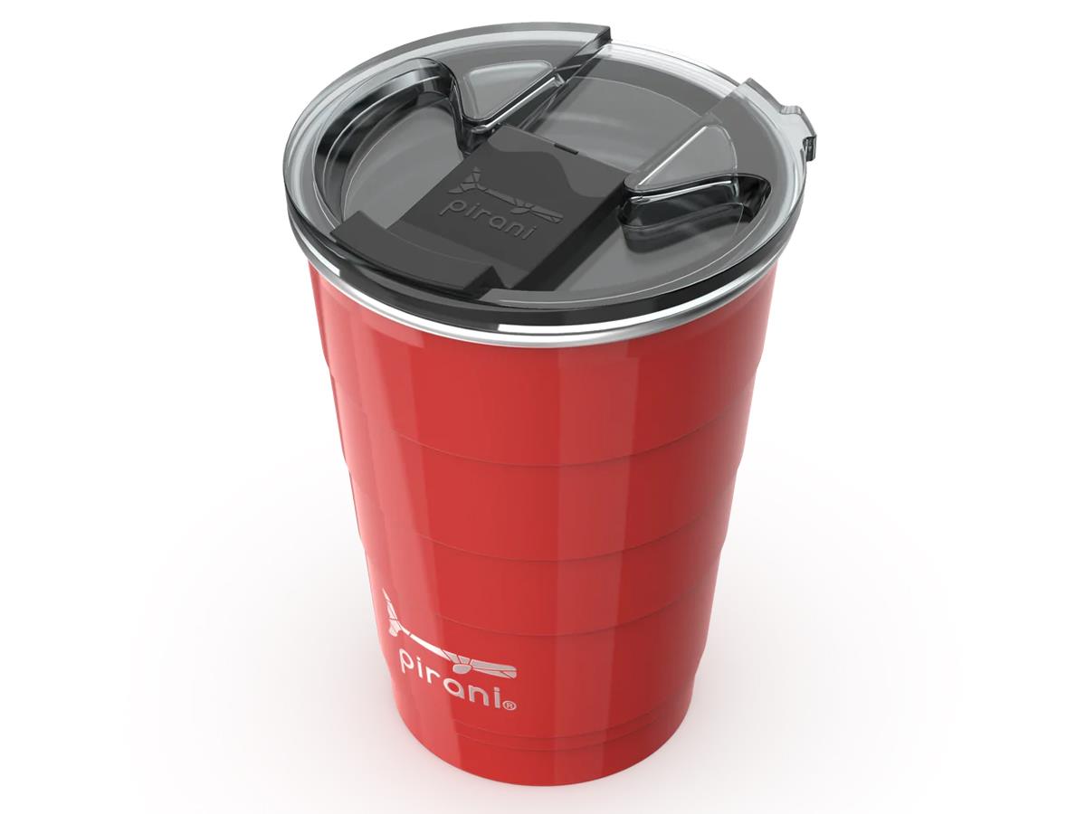 Insulated Stackable Tumbler, Red
