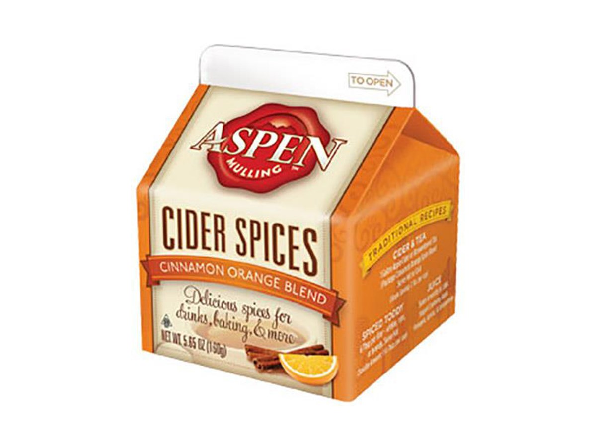 Aspen Mulling Spices, Cinnamon Orange Blend, Carton
