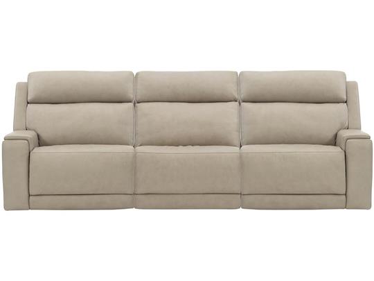 Weir S Furniture That Makes, Bernhardt Apollo Leather Sofa