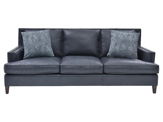 9 Ercup Umbrella Weir S Furniture, Slate Blue Leather Sofa