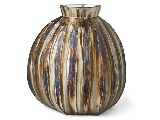 Bronze Ripple Vase