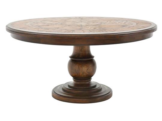 Weir S Furniture That Makes, 48 Round Pedestal Table With Leaf